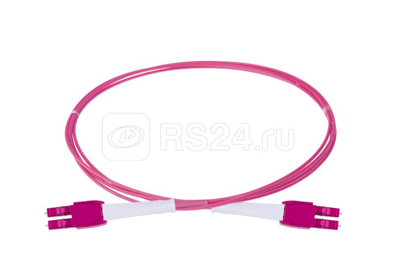 Шнур оптический HD OM4 дуплекс LC - дуплекс LC UNIBOOT PUSH-PULL 5м Eurolan 41B-40-LC-LC-05