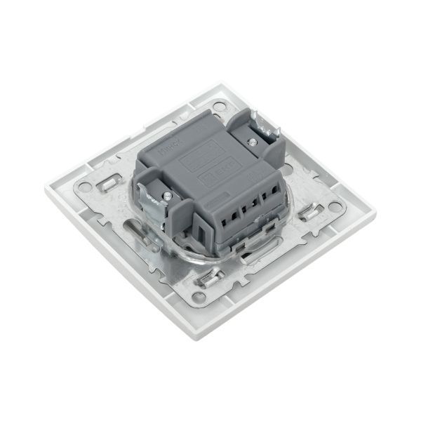 Выключатель 3-кл. СП Минск 10А IP20 бел. Basic EKF ERV10-024-10