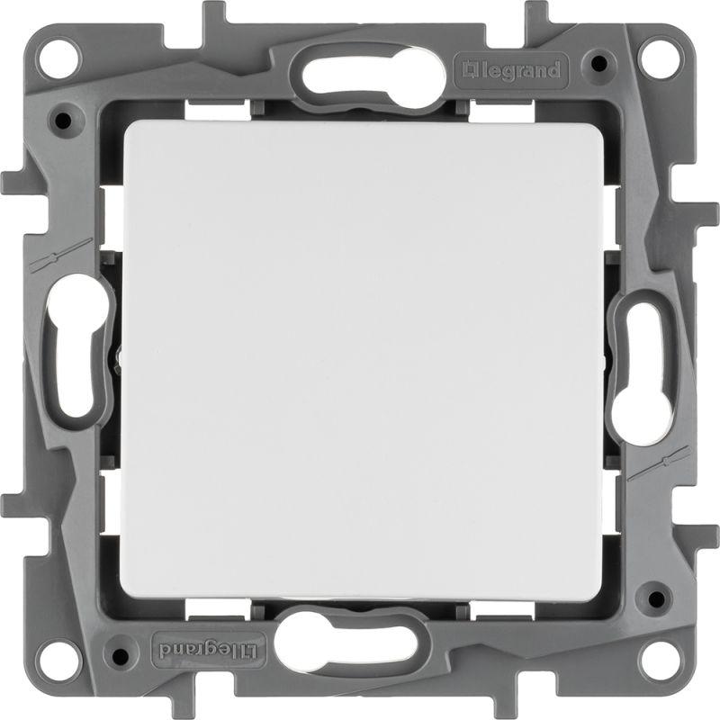 Переключатель 1-кл. СП Etika 10А IP20 250В 10AX безвинтов. зажимы механизм бел. IEK 672205