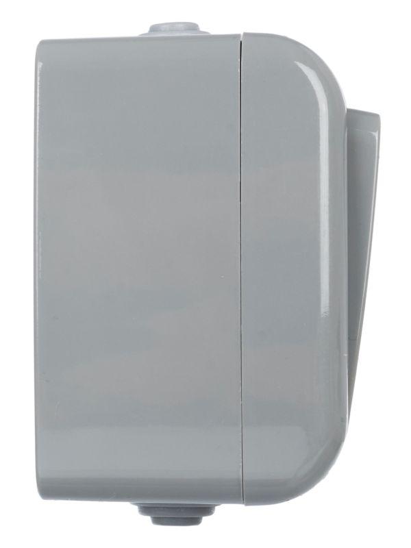 Переключатель проходной 1-кл. 1п ОП Aquatic 10А IP54 ВС-20-1-2-А сер. IEK EVA12-K03-10-54