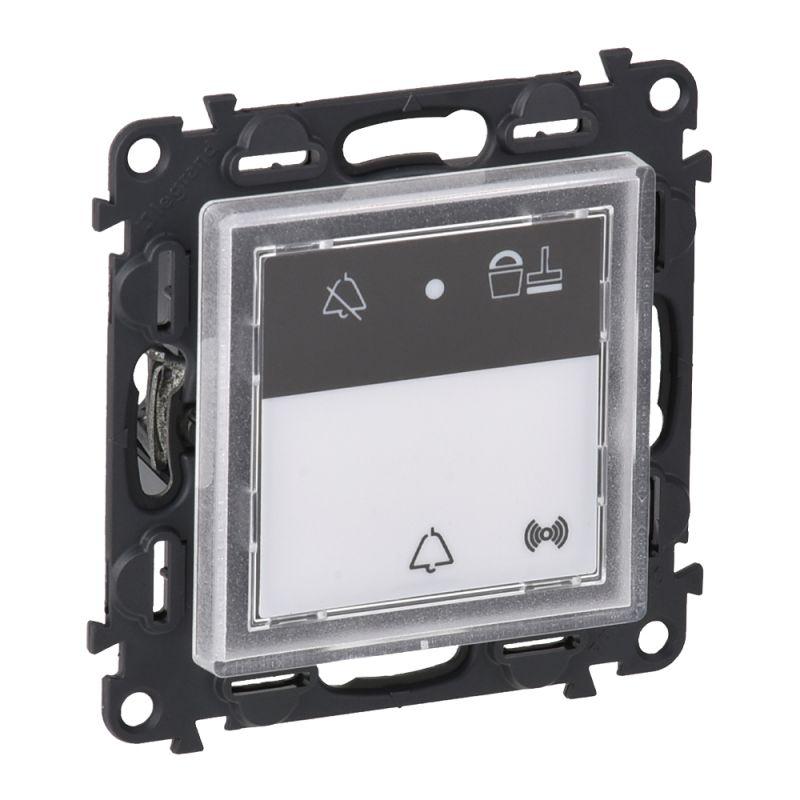 Индикатор Valena Life MyHome "Не беспокоить/Убрать номер" с бесконтактным считывателем ключей-карт Leg 752198