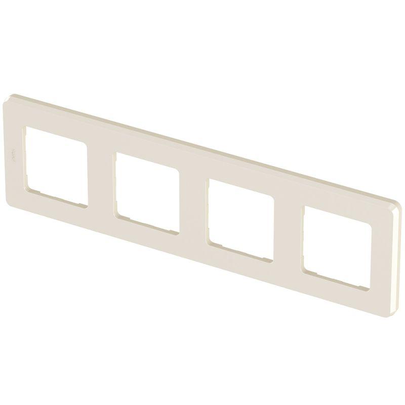 Рамка 4-м Inspiria сл. кость IEK 673961