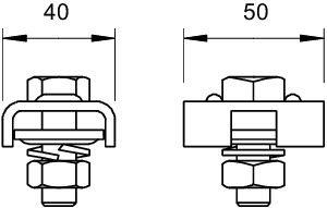 Клемма соединительная для проволоки 1818 OBO 5012015