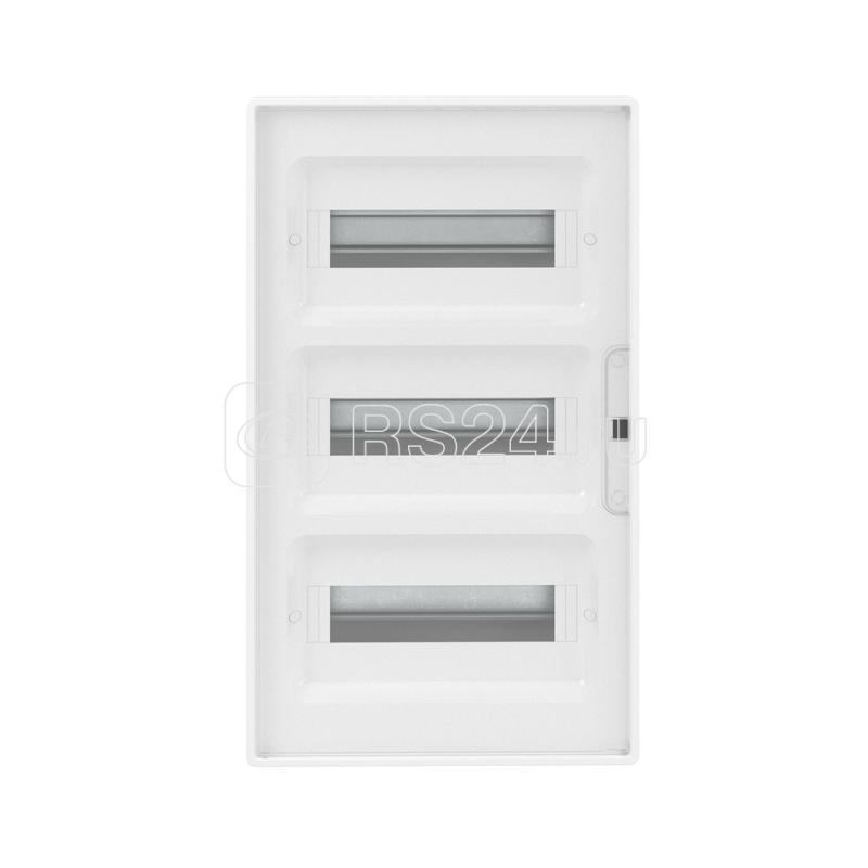 Щиток 36 мод встраиваемый для полых стен FRAME с прозр. дверцей с 4 шинами PEN (2шт на 8 отв. и 2шт на 10 отв.) бел. DKC F36B3WT