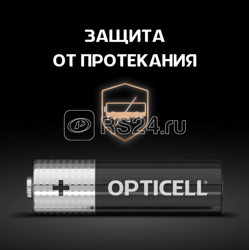 Элемент питания алкалиновый AA/LR6 (блист. 8шт) Basic Opticell 5051008