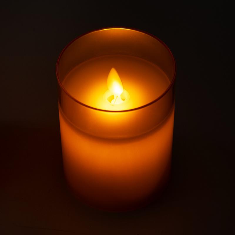 Свеча декоративная CL7-SET3-gd с пультом 3хAAA для каждой свечи (не в компл.) зол. (уп.3шт) ФАZА 5018822