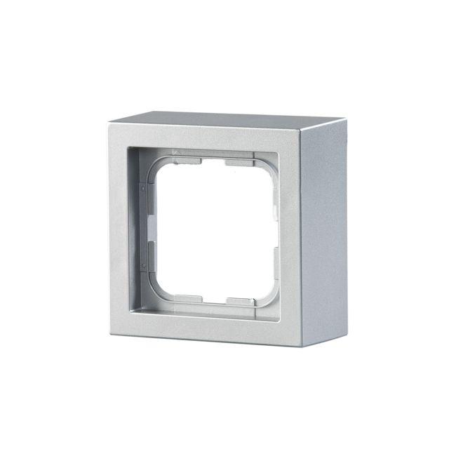 Рамка 1-м Impressivo наружный монтаж алюм. ABB 2TKA000300G1