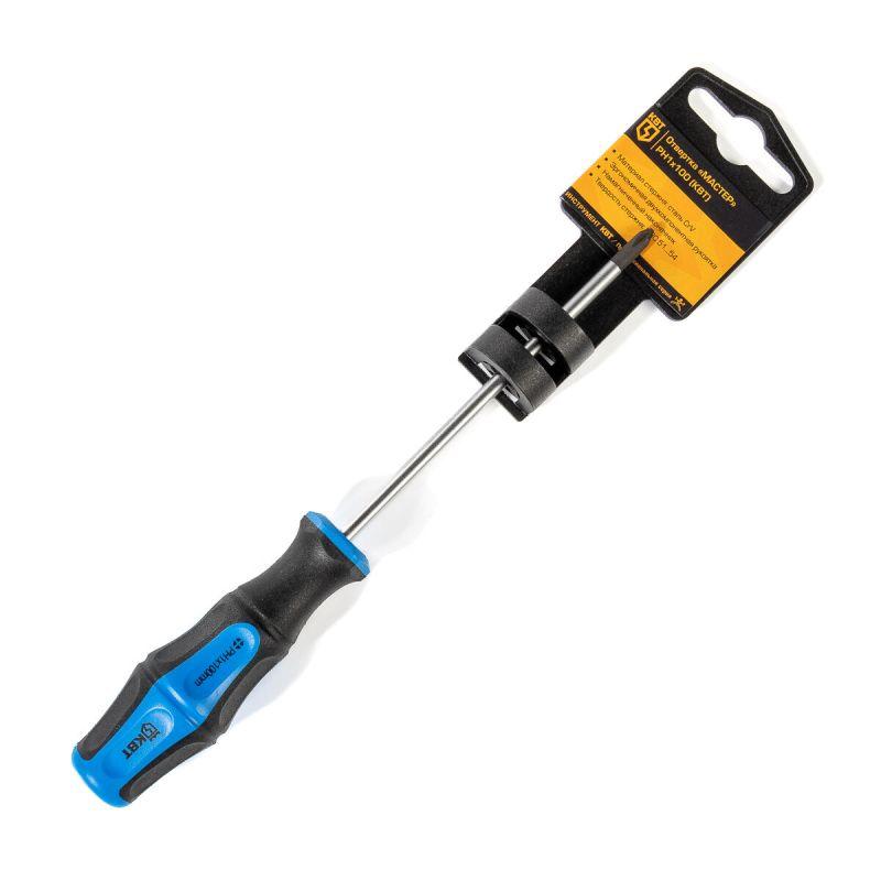 Отвертка "Мастер" PH1х100 КВТ 77401