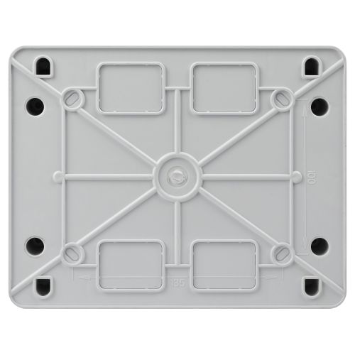 Корпус навесной ЩРН-П-8 ЭРА COMFORT IP41 прозр. крышка пластик. бел. ЭРА Б0067224