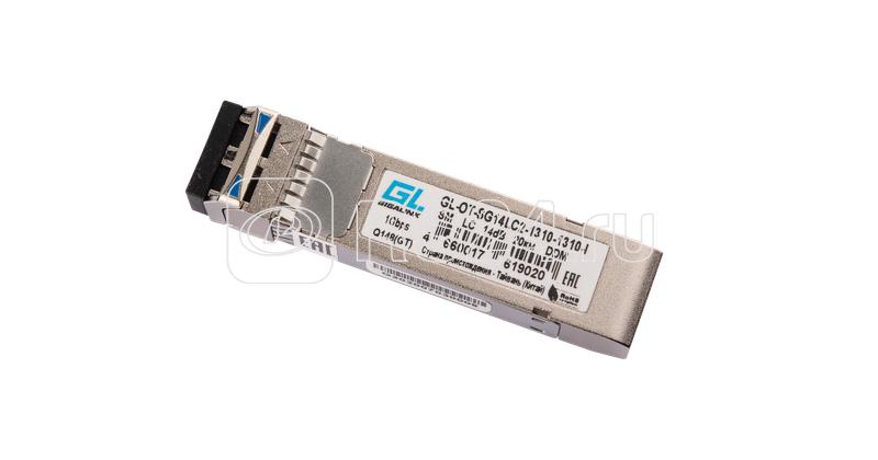 Модуль промышленный SFP 1Гбит/с два волокна SM 2xLC 1310нм 14дБ до 20км -40град.C NIKOMAX GL-OT-SG14LC2-1310-1310-I
