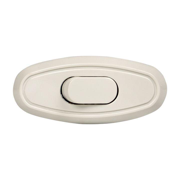 Переключатель на шнур бел. 6А 250В EKF APB6-10