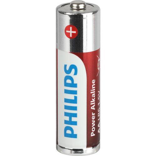 Элемент питания алкалиновый AA/LR6 1.5В Power (блист. 8шт) Philips Б0064634
