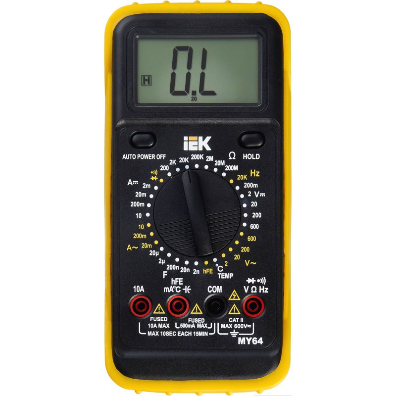 Мультиметр цифровой Professional MY64 IEK TMD-5S-064