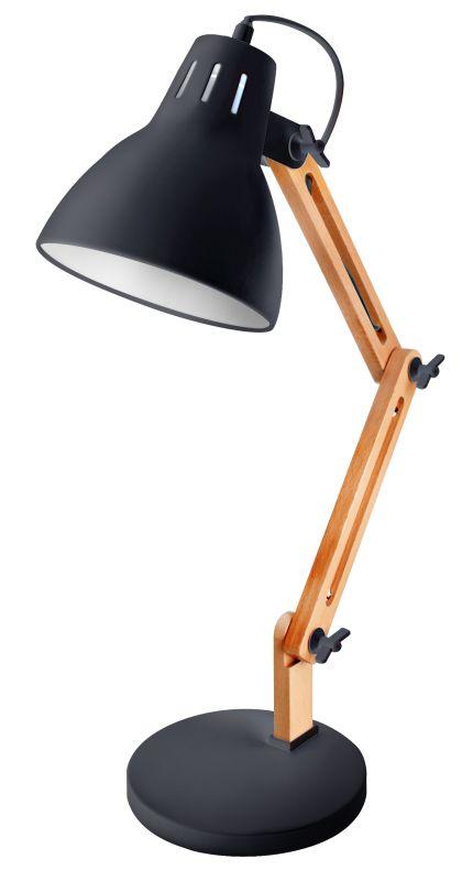 Светильник настольный KD-355 C02 230В 40Вт E27 черн. Camelion 14158