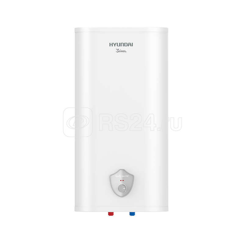 Водонагреватель электрический накопительный нерж. бак: Saimaa 50л плоск. верт. корпус SWS7 бел. Hyundai H-SWS7-50V-UI411