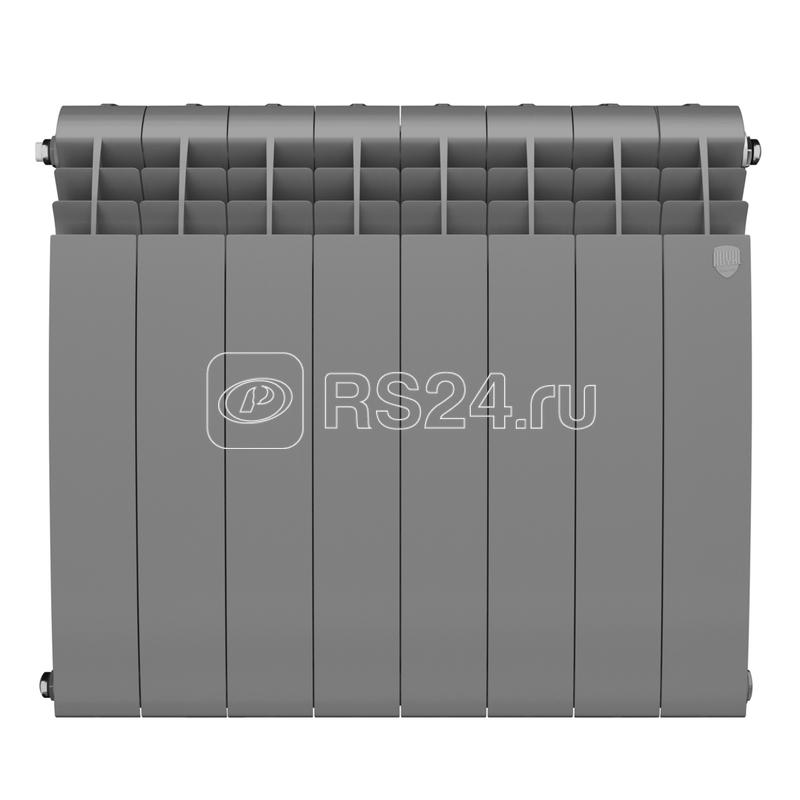 Радиатор биметал. BiLiner 500 Silver Satin 8 секц. RTBSS50008 Royal Thermo НС-1176319