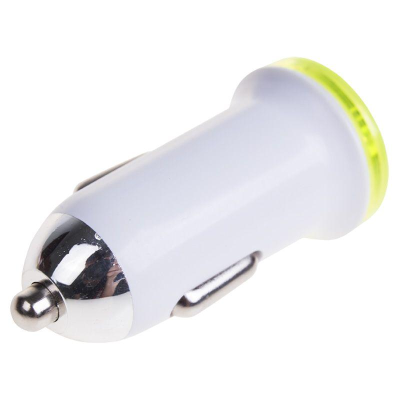 Автозарядка в прикуриватель USB (АЗУ) 5В 2100мА бел. Rexant 18-1937