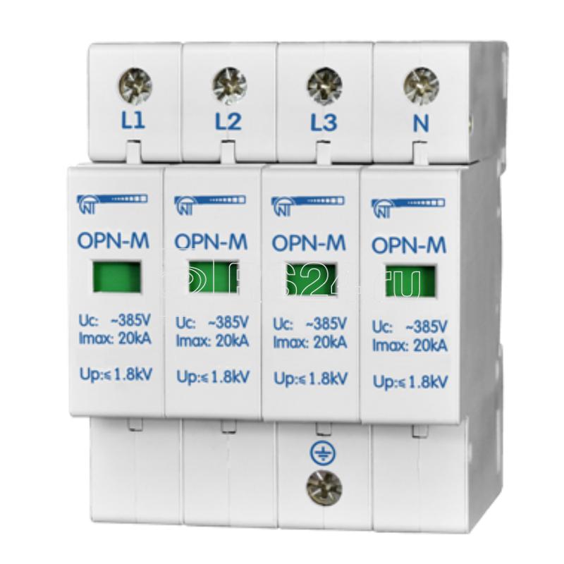 Ограничитель импульсных перенапряжений OPN-M (4S) 20кА НовАтек-Электро 567894-20