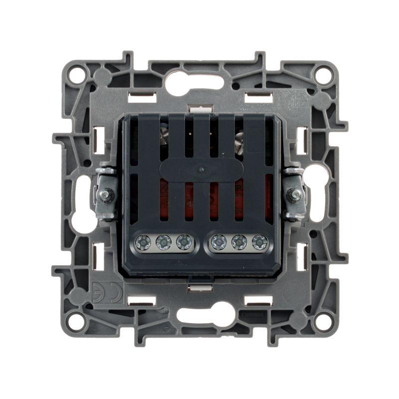 Механизм термостата СП Etika с внешн. датчиком для тепл. полов бел. IEK 672230