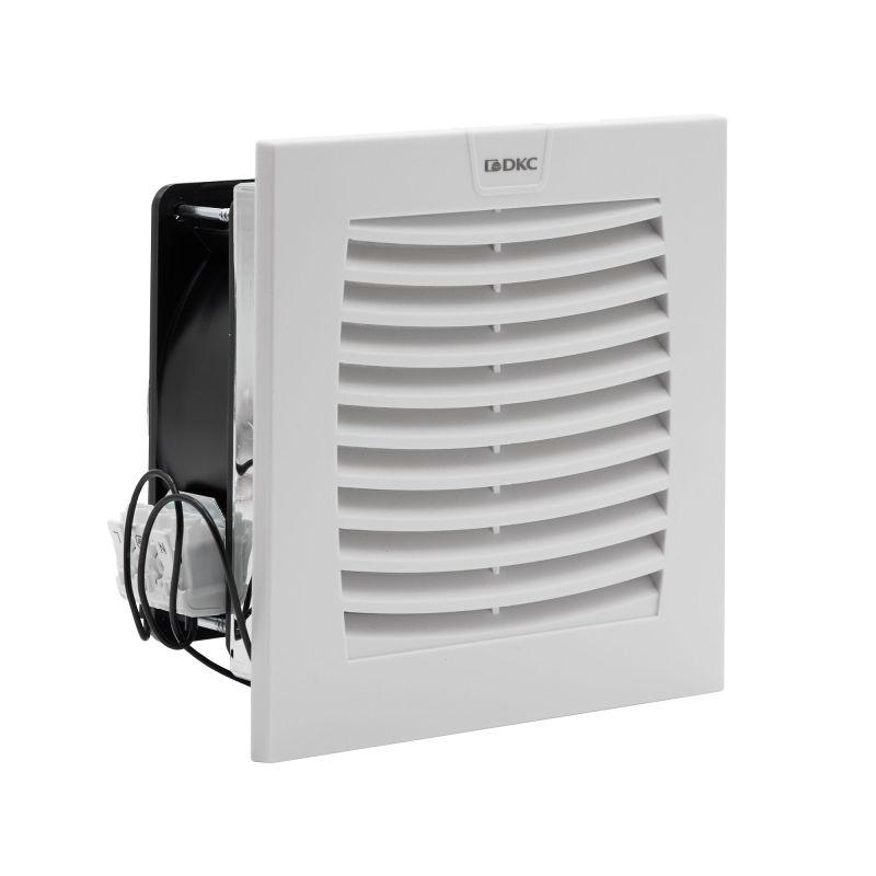 Вентилятор с фильтром ЭМС 100куб.м/ч 230В AC 152х152мм IP54 DKC R5MCV15230