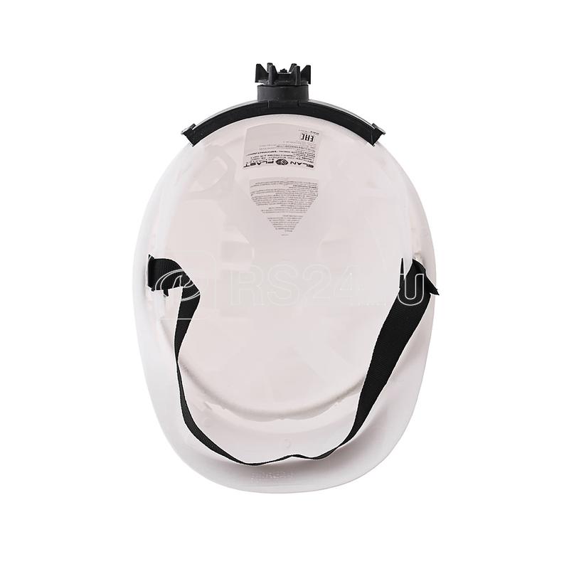 Каска Европласт пластик храповик бел. ЕЛАНПЛАСТ КАС104