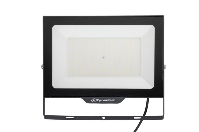Прожектор светодиодный СДО FL 10 C 200W VW 840 BK CL 397х290х31.5мм 200Вт 4000К IP65 уличный черн. Русский Свет 15081023281