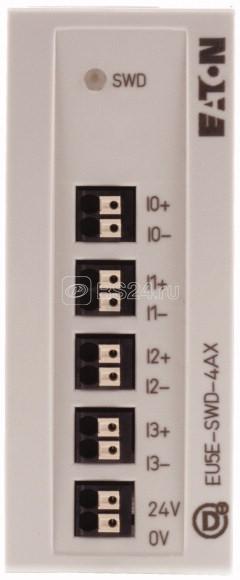 Модуль ввода/вывода EU5E-SWD-4AX 24VDC 4 AI- конфигурируемые 0-10В/0-20мА EATON 144062