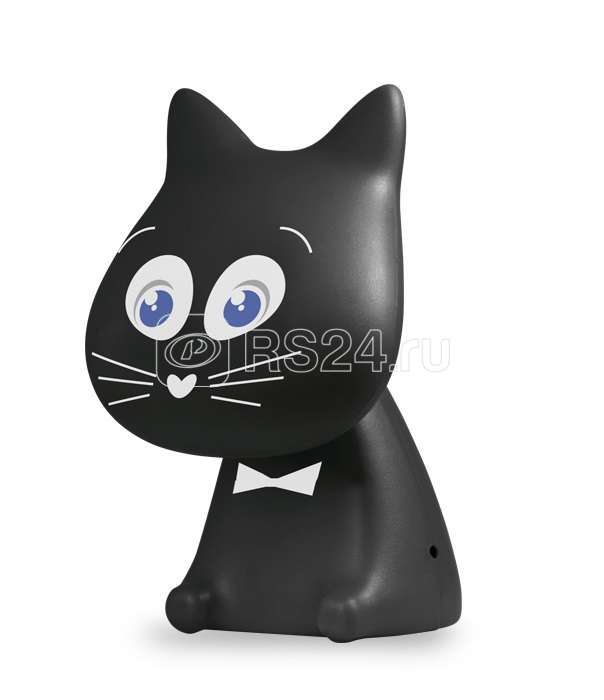 Светильник светодиодный ФАЗИКИ-2 Котенок Фырсик черн. ФАZА 2850164