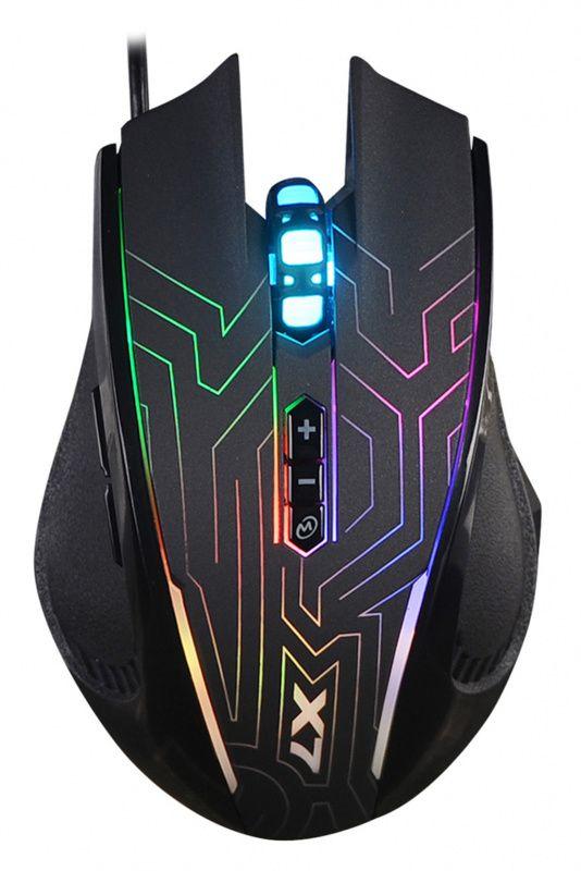 Мышь оптическая X87 (2400dpi) USB (8but) черн. A4TECH 1023976
