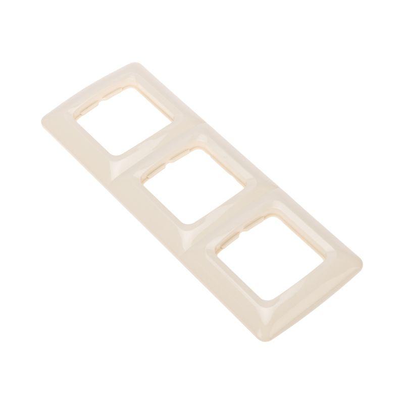 Рамка 3-м DEA горизонт. беж. Kranz KR-78-0257