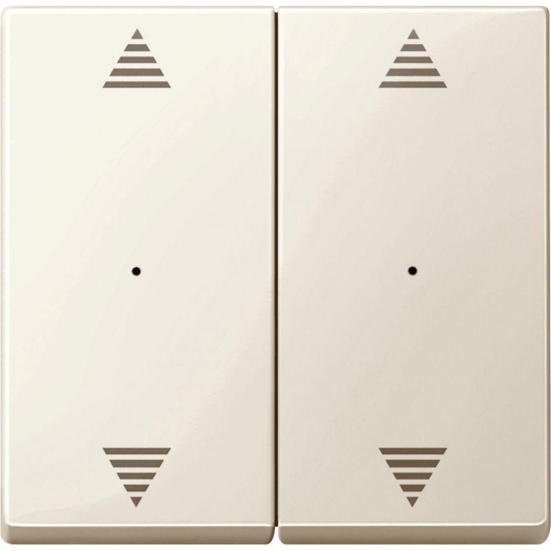 Клавиша 2-кн. SM для мод. выкл. ВВ/ВН беж. SchE MTN619744