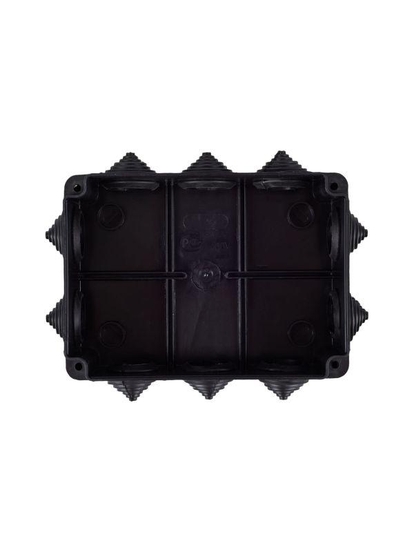 Коробка распаячная ОП 150х110х70 IP55 КМ41242 10 гермовводов черн. IEK UKO11-150-110-070-K02-55