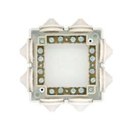 Коробка распределительная ОП ПГ 90х90х42мм с клемм. КОА-003 Кунцево 5957