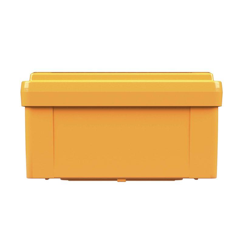 Коробка ответвительная FS 100х100х50мм 5р 450В 20А 10кв.мм с гладкими стенками и клеммн. IP56 пластик. DKC FSB10510 Коробка ответвительная FS 100х100х50мм 5р 450В 20А 10кв.мм с гладкими стенками и клеммн. IP56 пластик. DKC FSB10510
