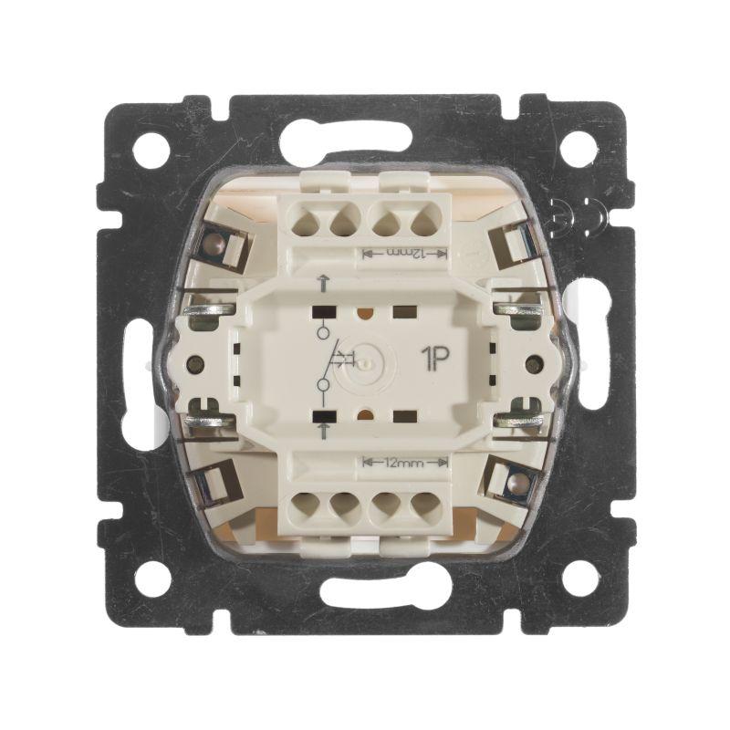 Механизм кнопки 1-м СП Valena бел. IEK 774411