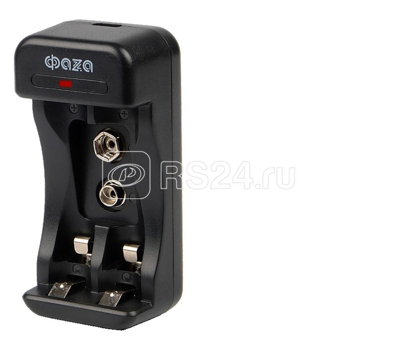 Устройство зарядное B-50USB Ni-Cd/Ni-MH (2хAA/2хAAA/1х9В "Крона") индикатор зарядки питание от USB + 2хAA 2000мА.ч кабель MicroUSB-USB в компл. ФАZА 5038837