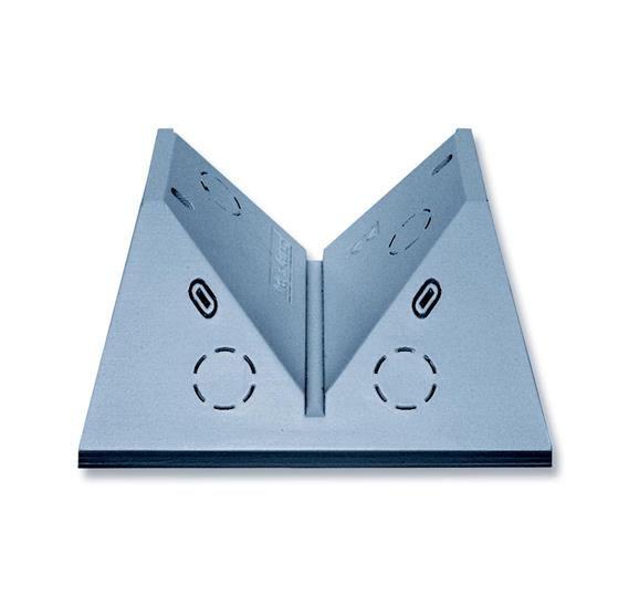 Адаптер угловой/потолочный серебр. металлик ABB 2CKA006800A2563