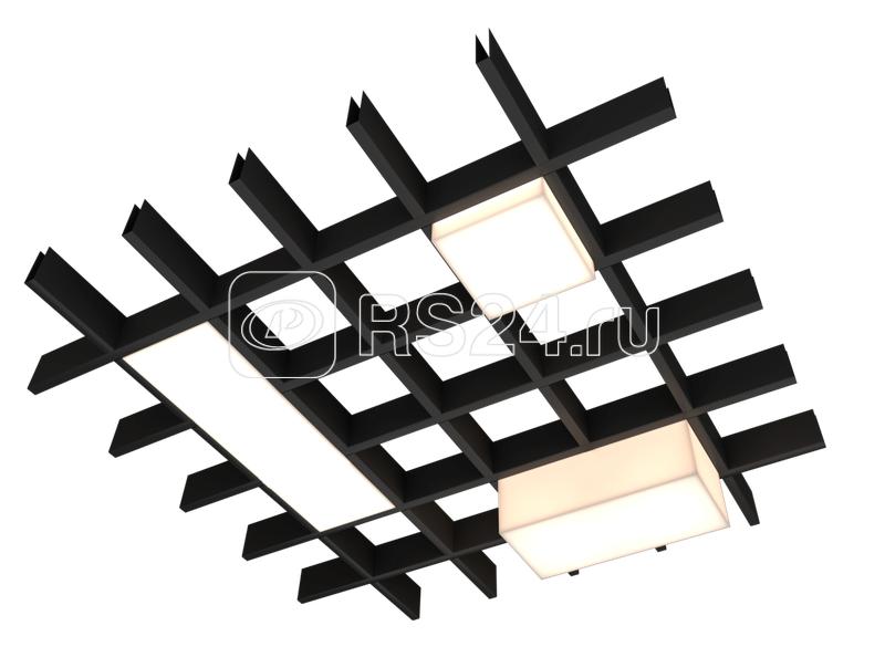 Светильник светодиодный RVE-LBX-LUMO60-PLAZA10030010-1-GR прямоугольник грильято 1шт 90х290х100мм 19Вт встраиваемый 4000К бел. RVElektro RVE00003304