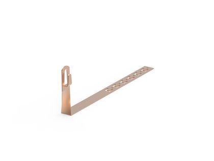 Держатель проволоки скрученный под черепицу 330мм медь DKC ND2206CU