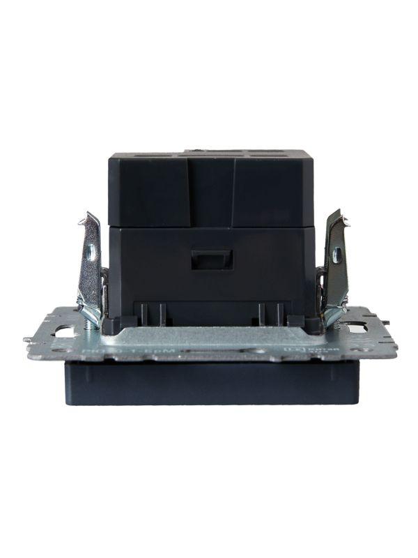 Розетка BRITE USB A+A 3.1А РЮ10-1-БрМ механизм маренго IEK BR-U21-D31-K35