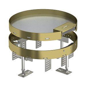 Рамка кассетная RKS2 ном. размер R7 d275мм M25 латунь OBO 7409264