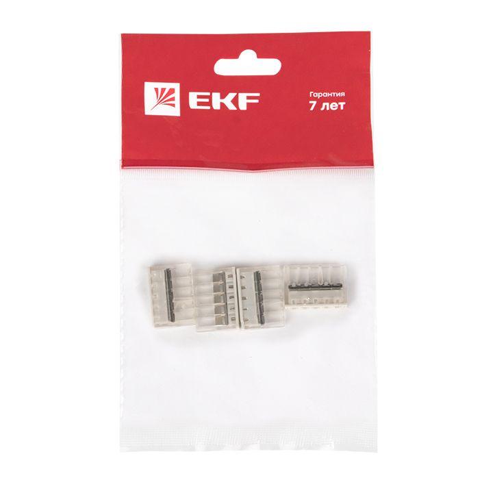 Клемма строительно-монтажная СМК 2273-245 5-проводная 0.5-2.5кв.мм с пастой (уп.4шт) PROxima EKF plc-smk-2273-245r