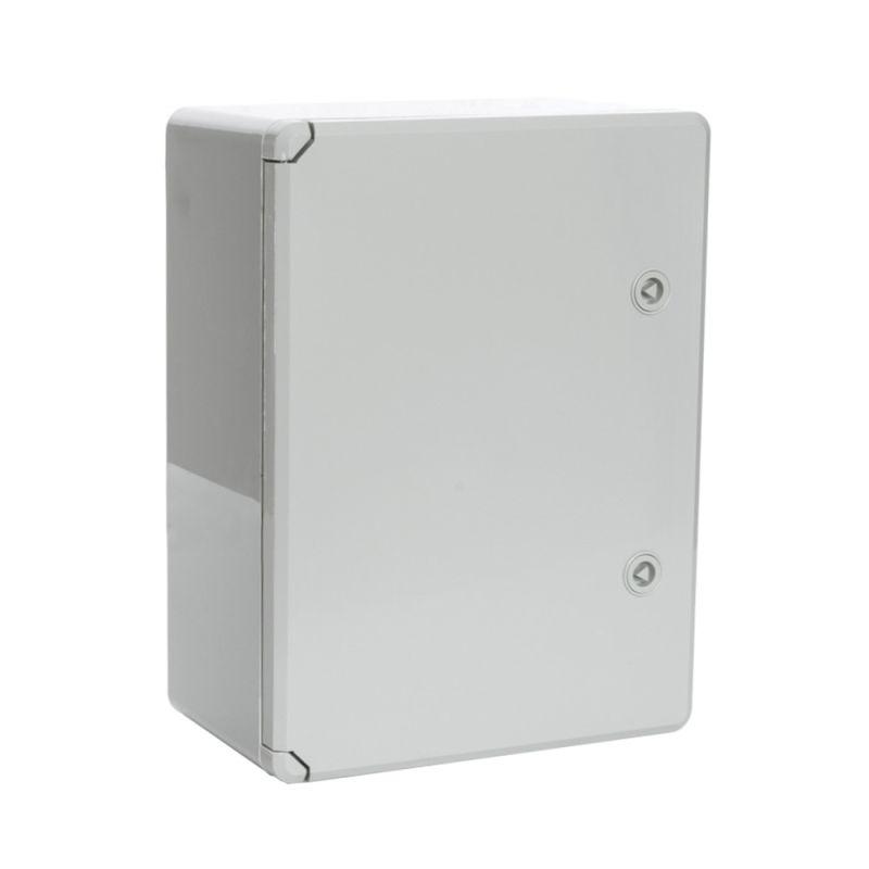 Корпус пластиковый с монтажной панелью ЩМП IP65 сер. дверь 400х300х170 Промрукав PR08.26482