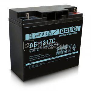 Аккумулятор стационарный свинцово-кислотный с регулирующим клапаном АБ 1217С Болид 283927