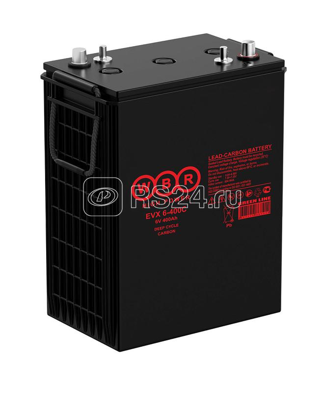 Аккумулятор тяговый 6В 400А.ч WBR EVX6-400C WBR