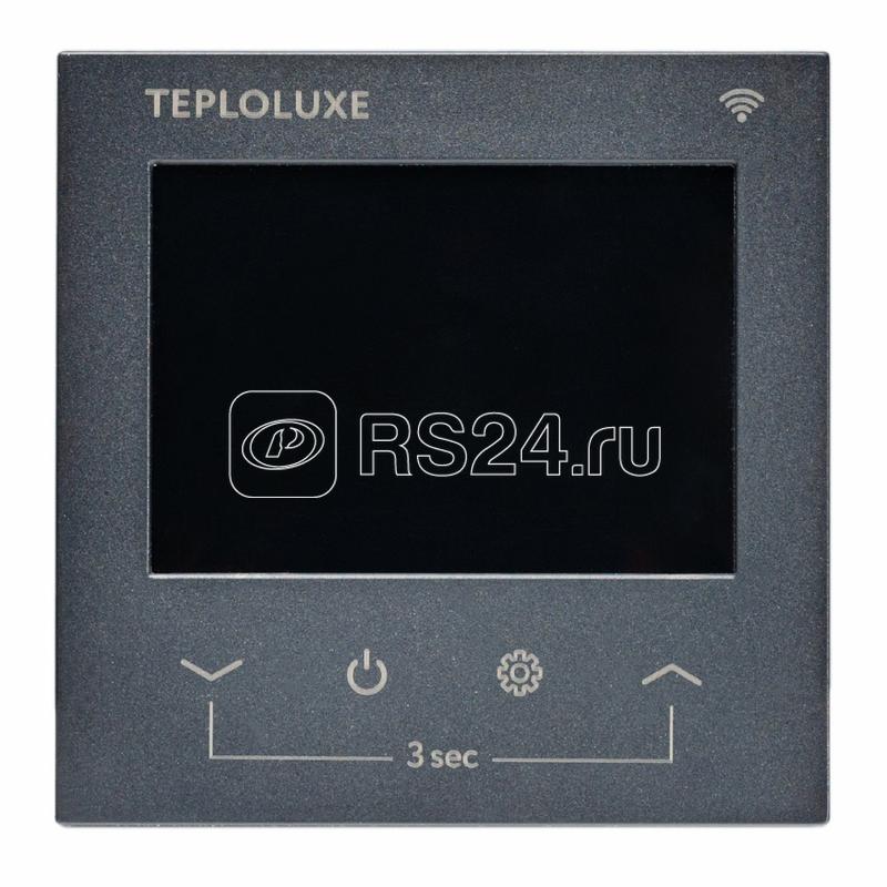 Терморегулятор электронный Pontus wi-fi Space черн. Теплолюкс 100037059600