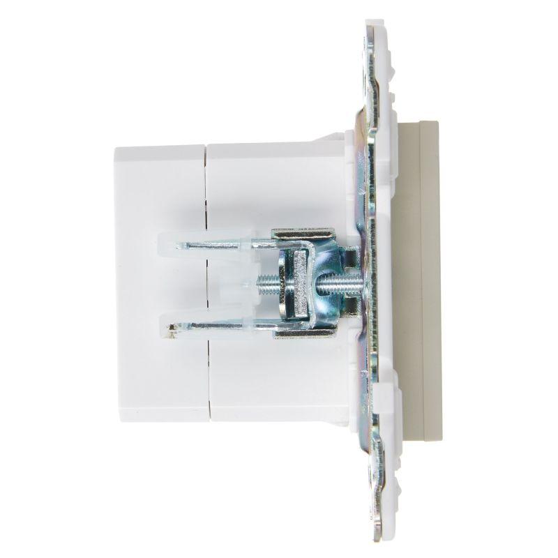 Розетка USB A+A 3.1А SKANDY SK-R15B беж. IEK SK-U21-D31-K10