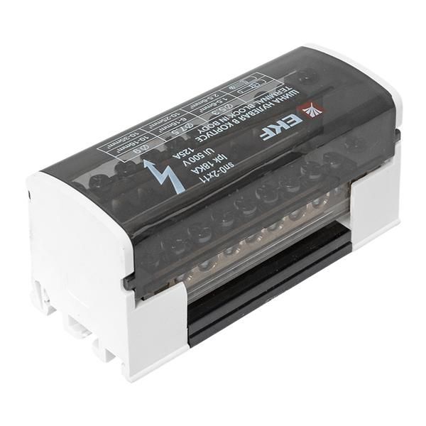 Шина нулевая в корпусе 2х11 EKF sn0-2x11