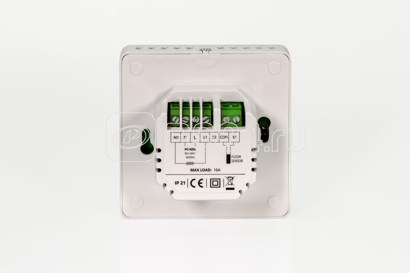 Терморегулятор Prime c Wi-Fi с комбинацией датчиков 16А бел. ДЕВИ 140F1141R