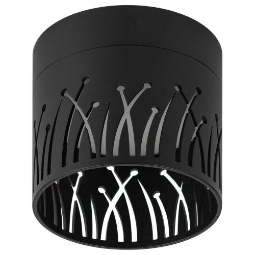 Светильник OL54 BK под лампу GX53 IP20 настенно-потолочный спот черн. Эра Б0061192